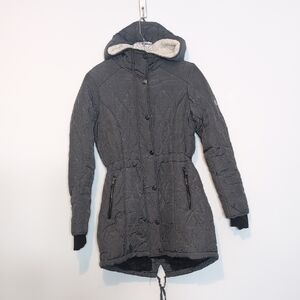 Steve Madden Hooded Winter Jacket Coat